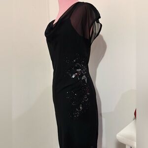 H&M Black Dress with Sequins